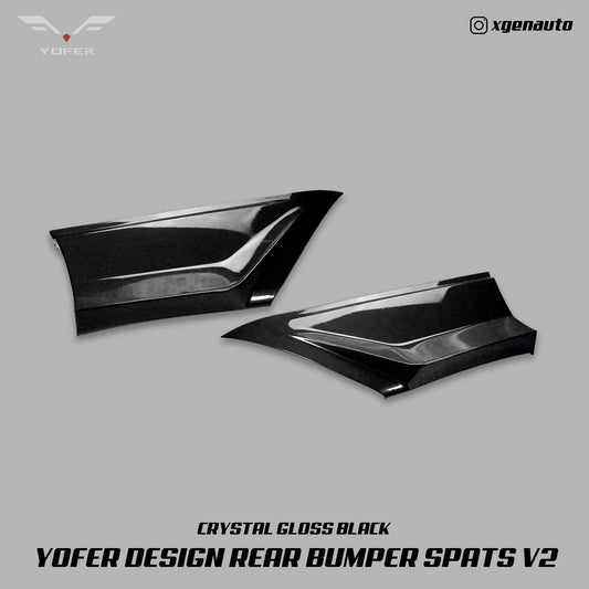 [ACCORD X] YOFER DESIGN© REAR BUMPER SPATS V2 - XGENAUTO