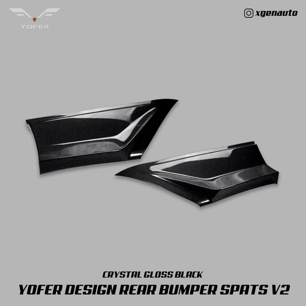 [ACCORD X] YOFER DESIGN© REAR BUMPER SPATS V2 - XGENAUTO