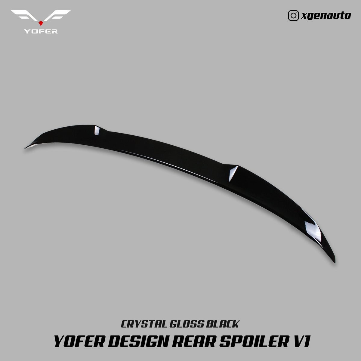 [ACCORD X] YOFER DESIGN© REAR SPOILER V1 - XGENAUTO