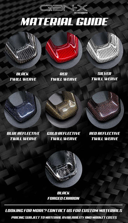 [CIVIC 11TH] BUILD YOUR OWN: REAL CARBON FIBER STEERING WHEEL - XGENAUTO