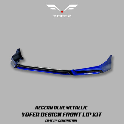 [CIVIC 11TH] YOFER DESIGN© FRONT LIP KIT V3 - XGENAUTO