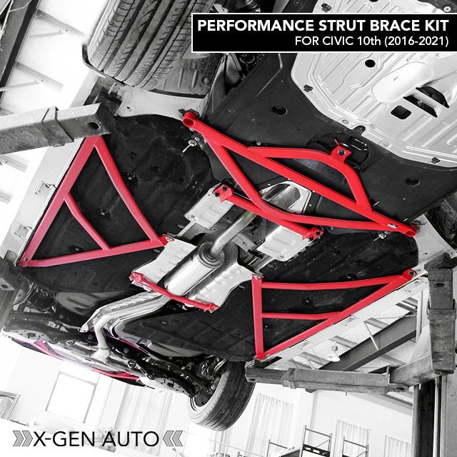 [CIVIC X] PERFORMANCE STRUT BRACE KIT - XGENAUTO
