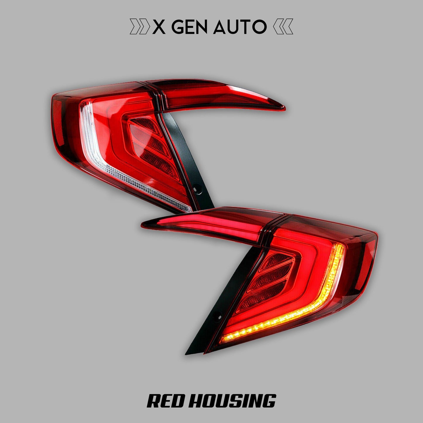 [CIVIC X SEDAN] V1 TAIL LIGHTS - XGENAUTO