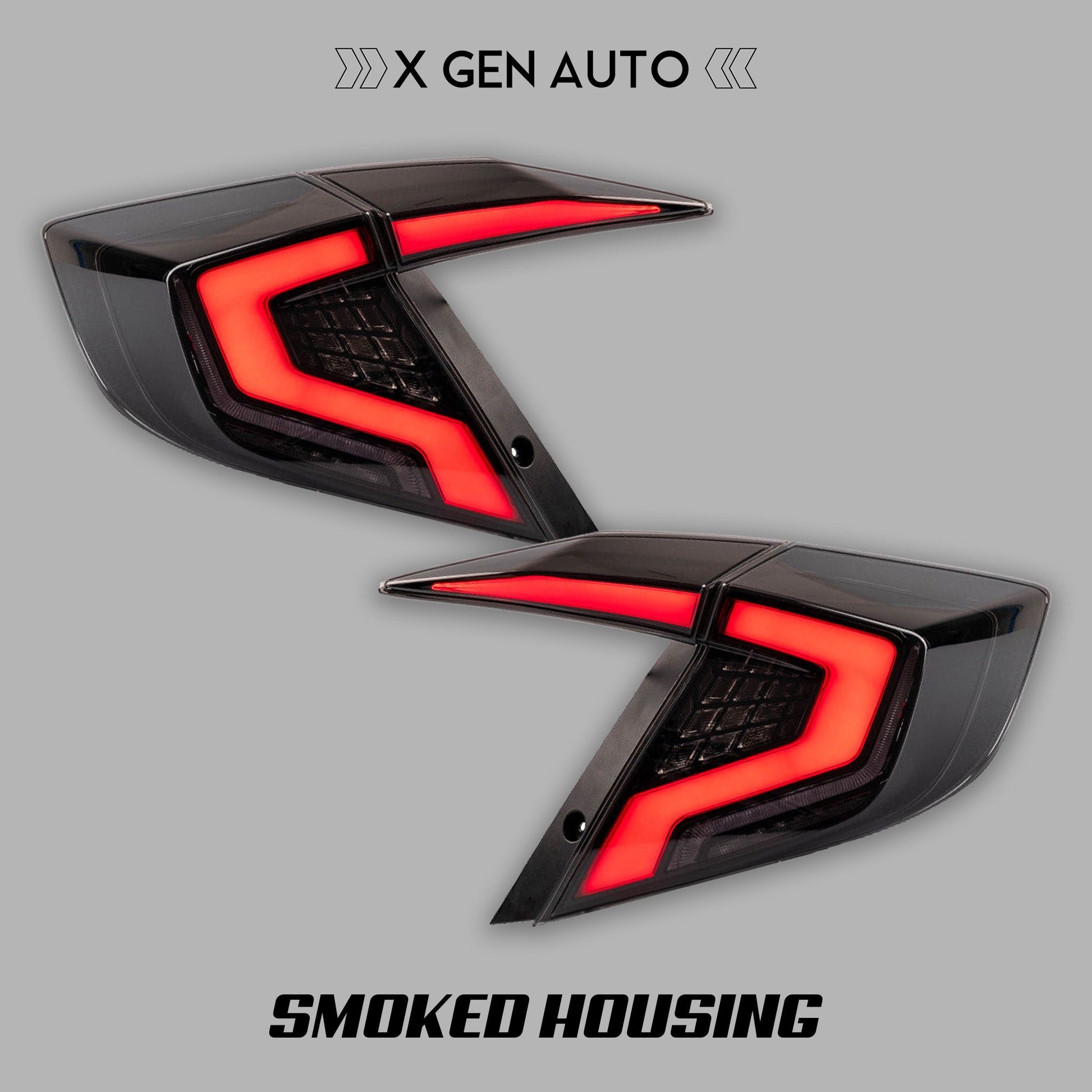 [CIVIC X SEDAN] V2 "BLADE" TAIL LIGHTS - XGENAUTO