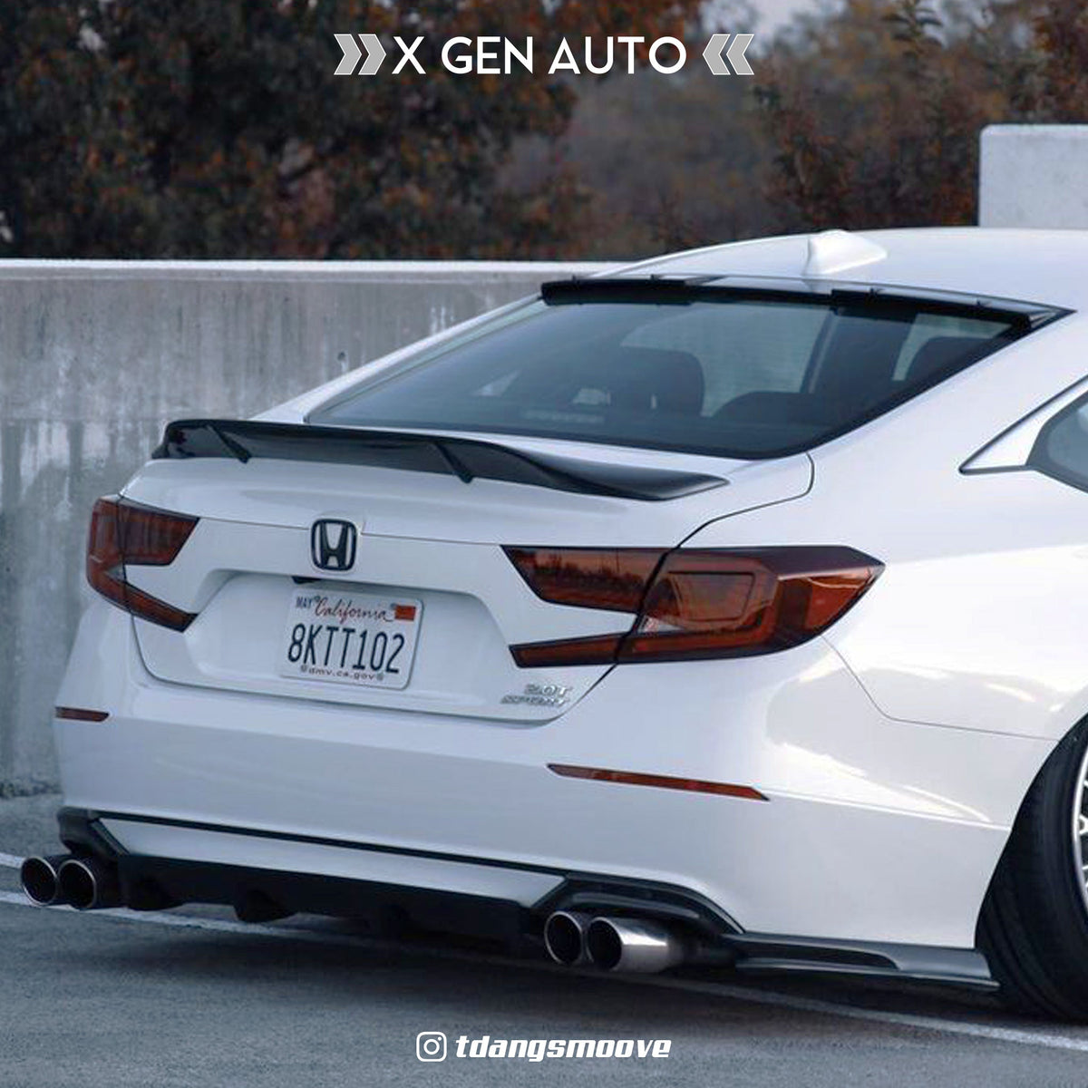 JDM TYPE REAR ROOF SPOILER - XGENAUTO