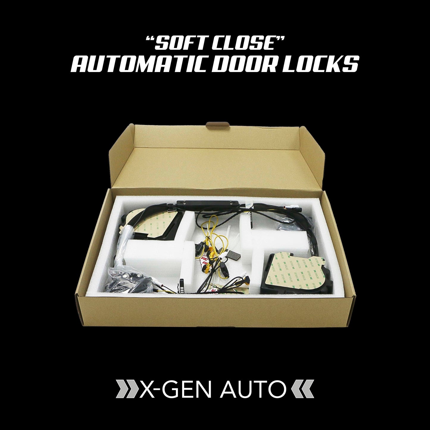 SOFT CLOSE DOOR LOCKS - XGENAUTO