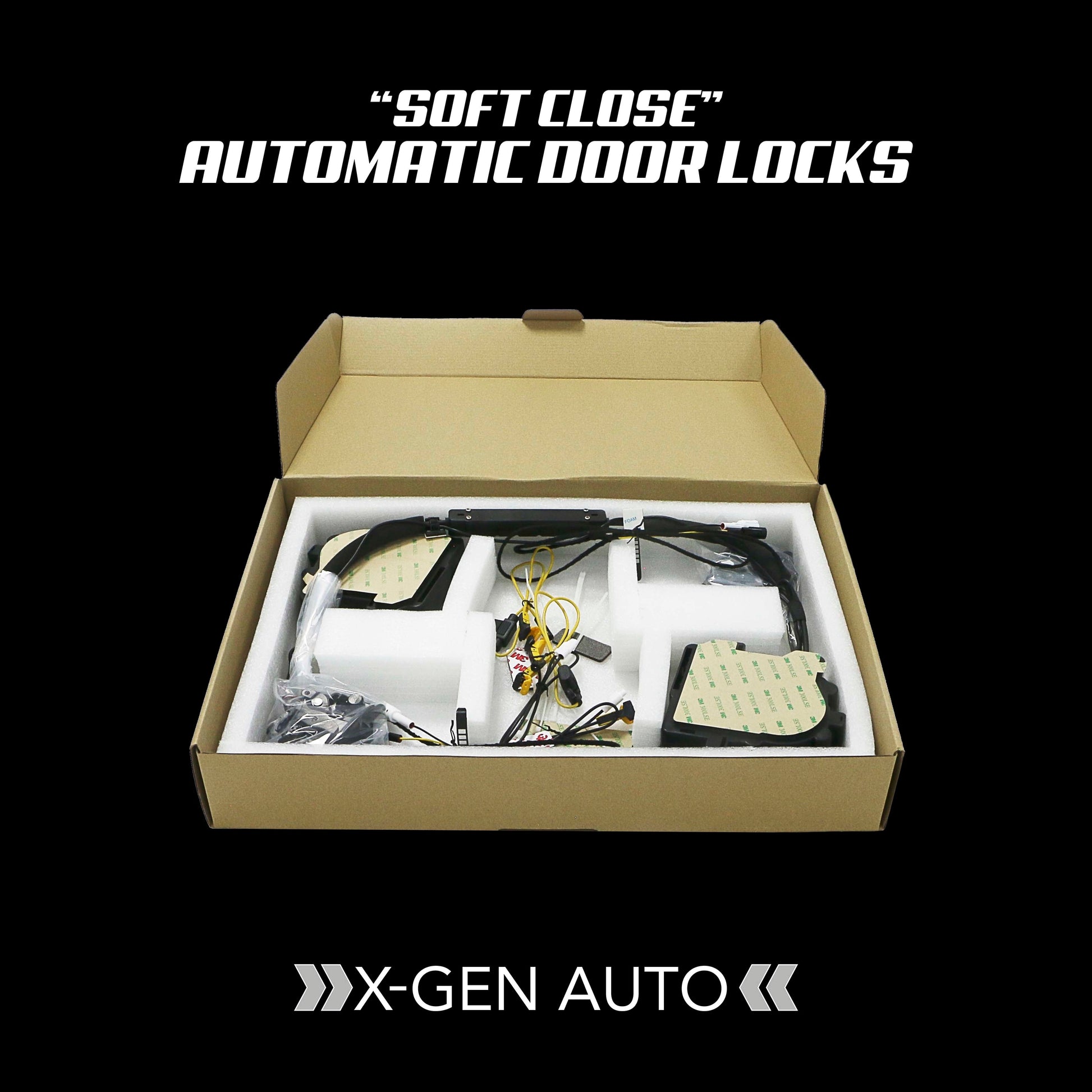 SOFT CLOSE DOOR LOCKS - XGENAUTO
