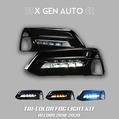 TRI - COLOR FOG LIGHT KIT - XGENAUTO