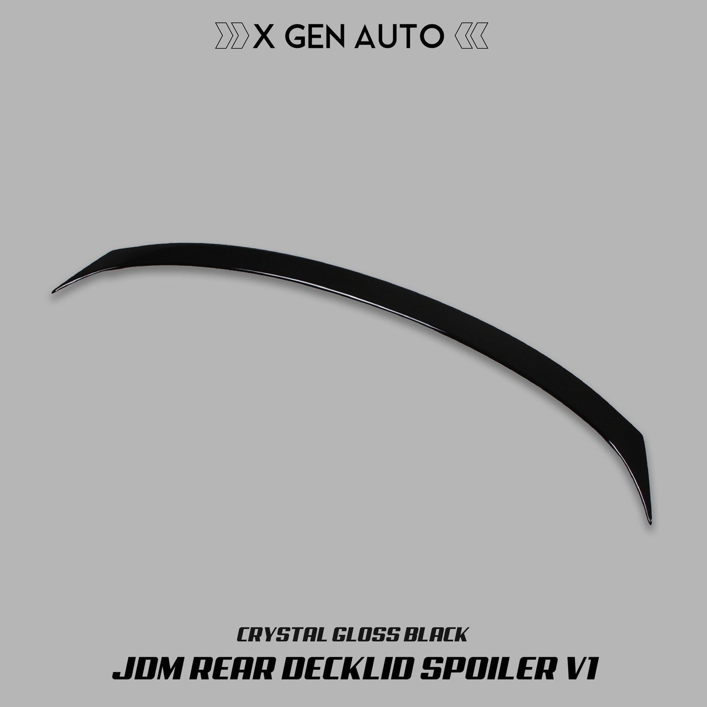 V1 JDM REAR DECKLID SPOILER - XGENAUTO