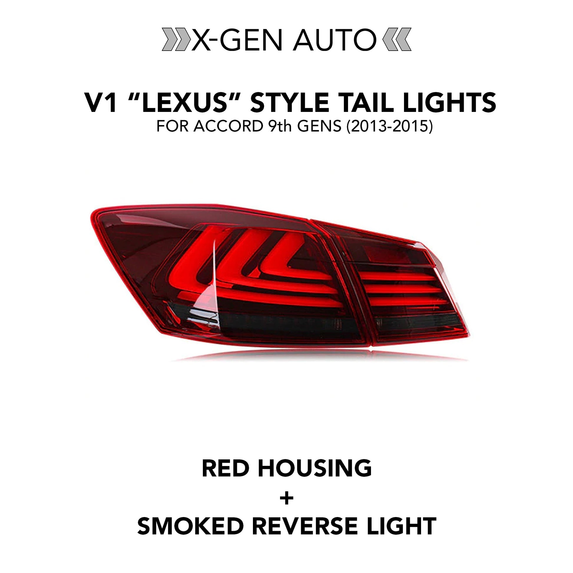 V1 "LEXUS" STYLE TAIL LIGHTS - XGENAUTO