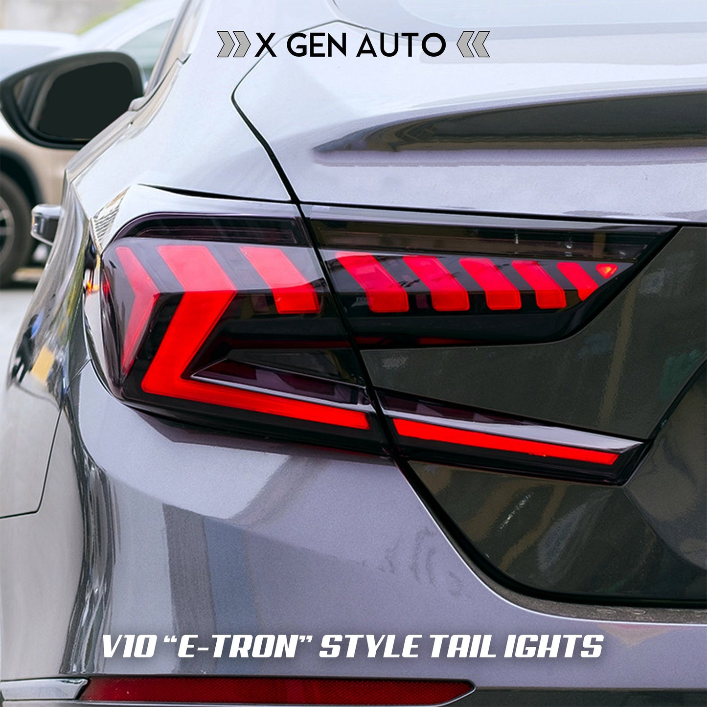 V10 "E - TRON" TAIL LIGHTS - XGENAUTO