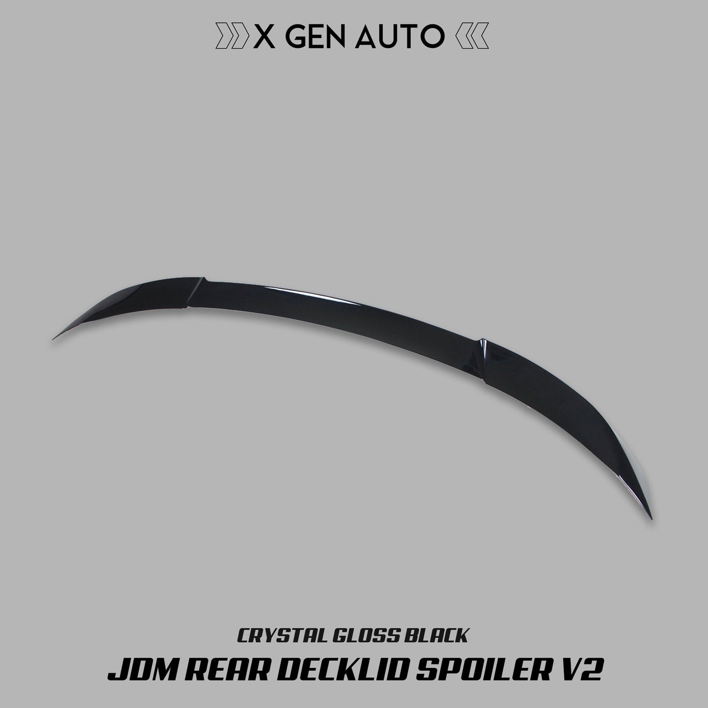 V2 JDM REAR DECKLID SPOILER - XGENAUTO