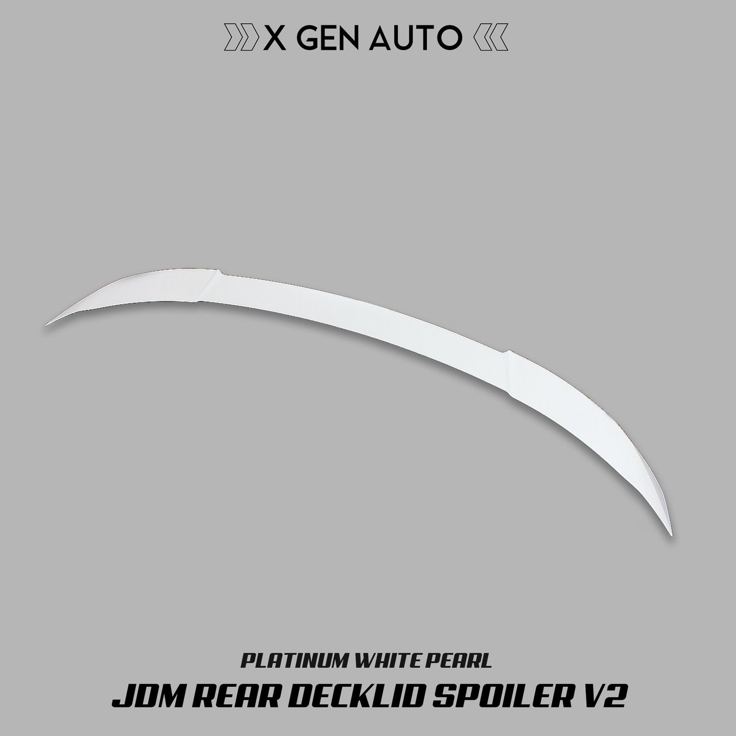 V2 JDM REAR DECKLID SPOILER - XGENAUTO