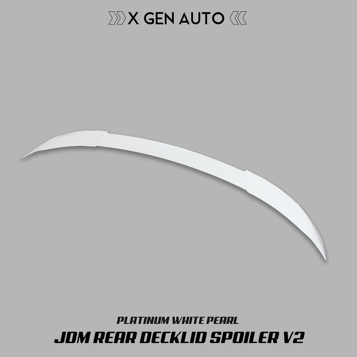 V2 JDM REAR DECKLID SPOILER - XGENAUTO